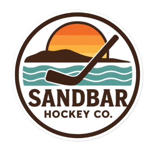 Sandbar Hockey Logo Sticker Large