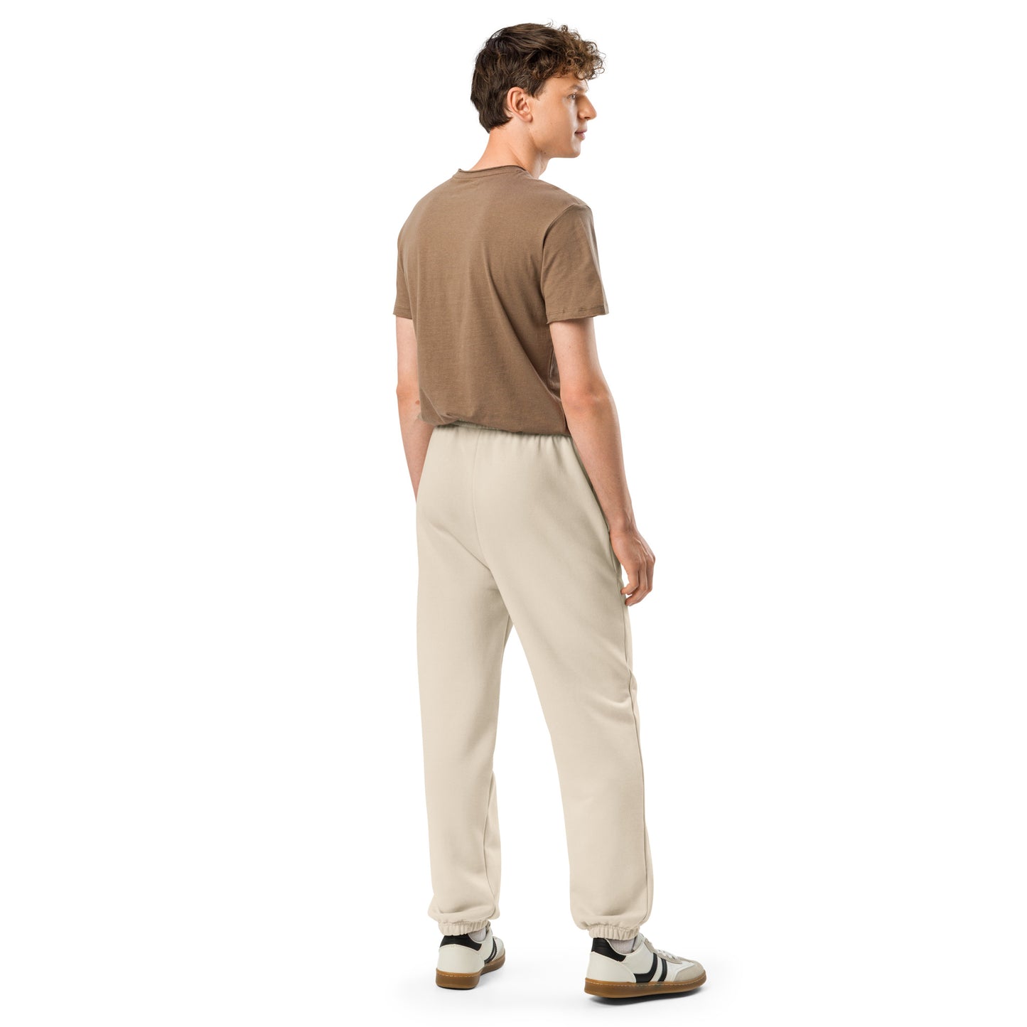 Sand hockey sweatpants back side view